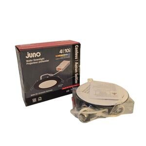 Juno WF4 Selectable CCT 4in LED Wafer Downlight Canless 90CRI 120V